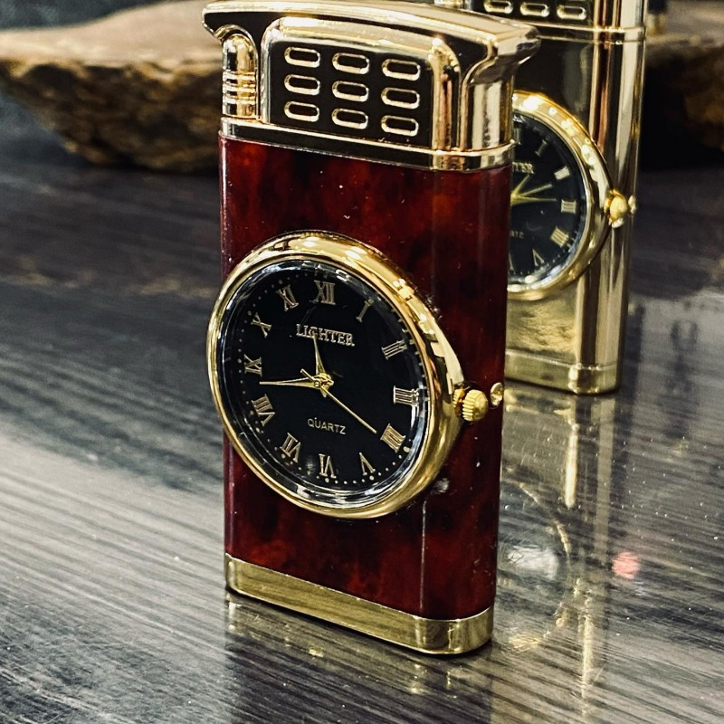 Kişiye özel saatli çakmak